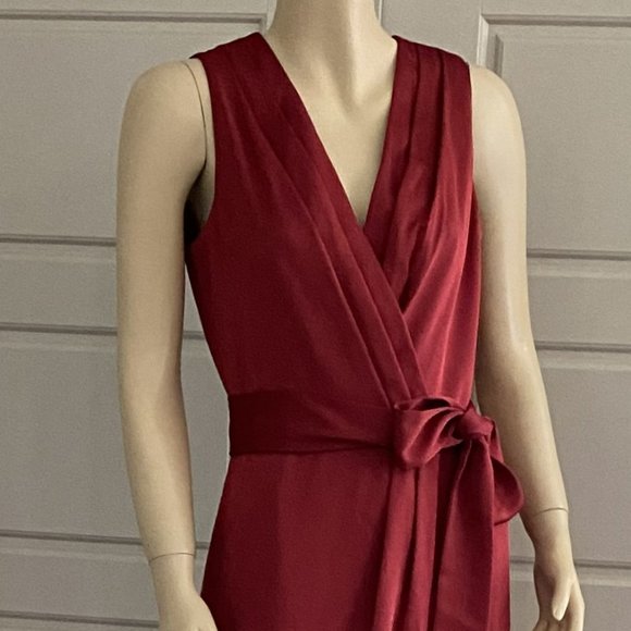 TED BAKER London CHRISEY Wrap Midi Dress-Size 2 (TB) (6US) - Picture 6 of 12